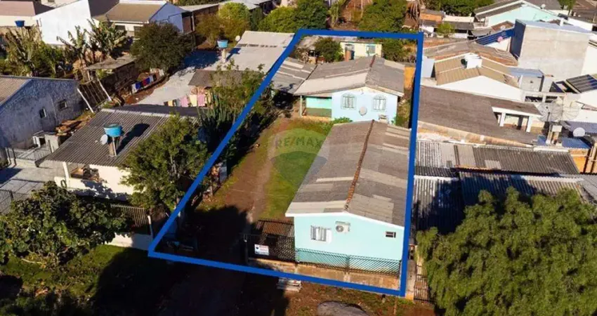 Casa com ótimo terreno  próxima a av. brasil no alto alegre, cascavel!