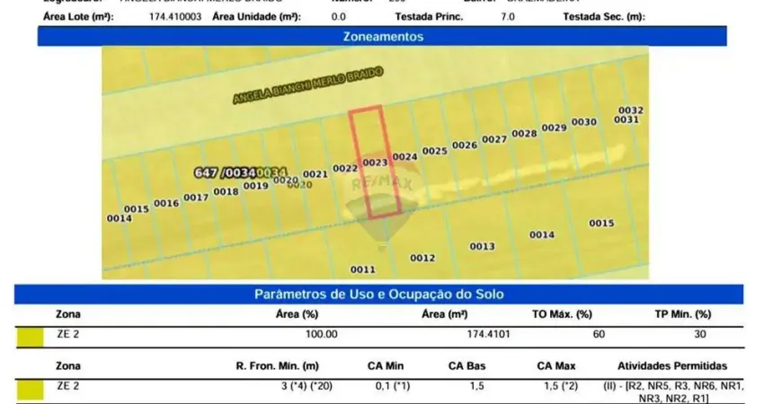 Terreno à venda no Brazmadeira, Cascavel