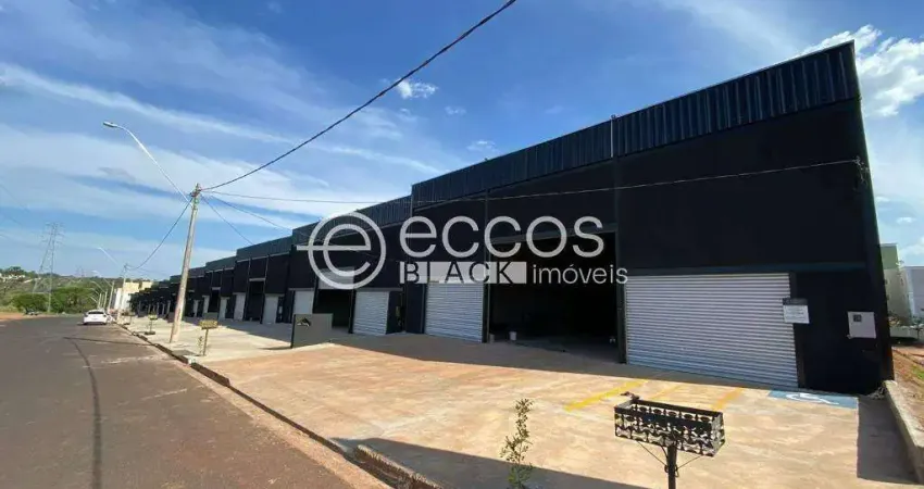 Barracão para aluguel, 1 quarto, 4 vagas, shopping park - uberlândia/mg