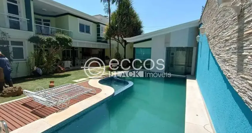 Casa em condomínio para aluguel, 4 quartos, 4 suítes, 6 vagas, jardim karaíba - uberlândia/mg