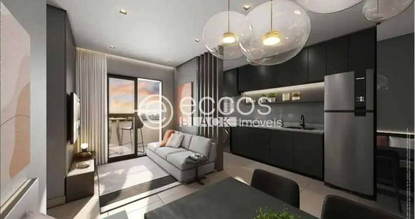 Apartamento à venda, 2 quartos, 1 suíte, 1 vaga, shopping park - uberlândia/mg