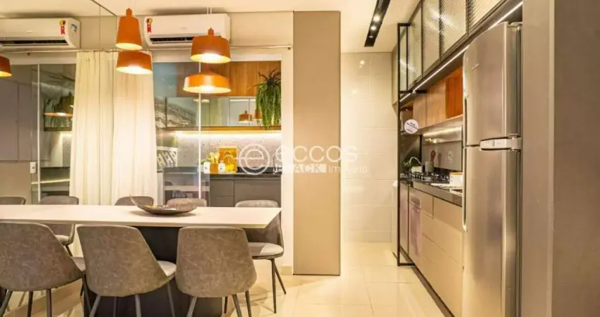 Apartamento à venda, 2 quartos, 1 suíte, 1 vaga, Novo Mundo - Uberlândia/MG