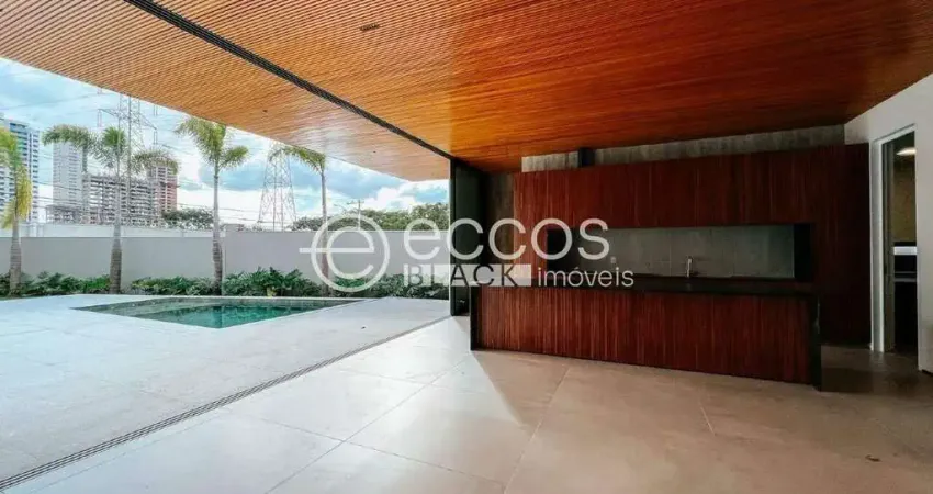 Casa em condomínio à venda, 4 quartos, 4 suítes, 4 vagas, jardim karaíba - uberlândia/mg