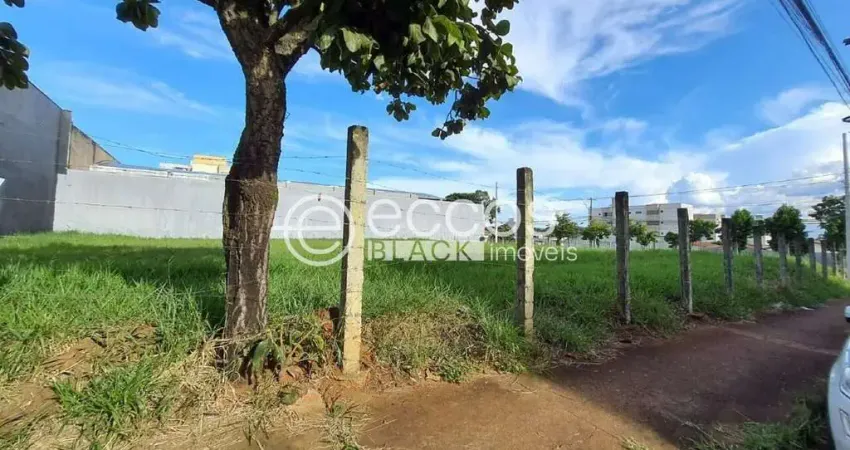 Terreno à venda na Avenida Francisco Ribeiro, 63, Santa Mônica, Uberlândia
