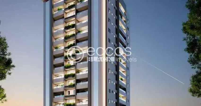 Apartamento à venda, 1 quarto, 1 suíte, 2 vagas, patrimônio - uberlândia/mg