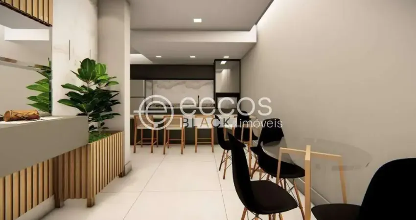Apartamento à venda, 2 quartos, 1 suíte, 1 vaga, santa mônica - uberlândia/mg