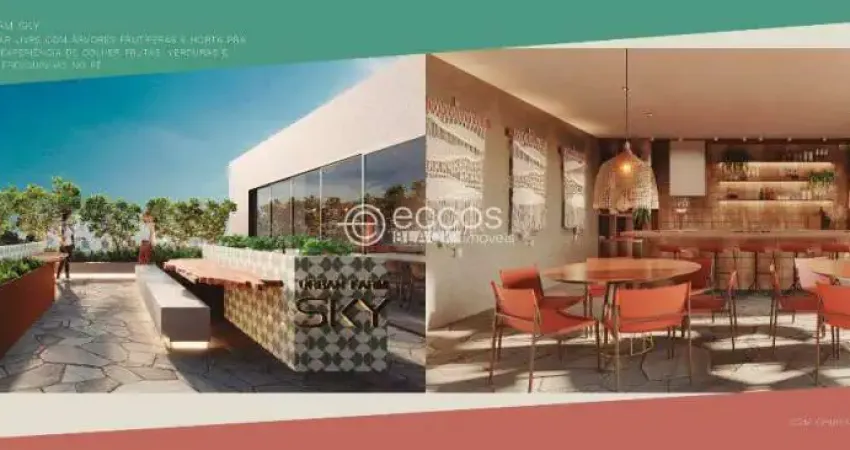 Apartamento à venda, 2 quartos, 1 suíte, 2 vagas, Centro - Uberlândia/MG