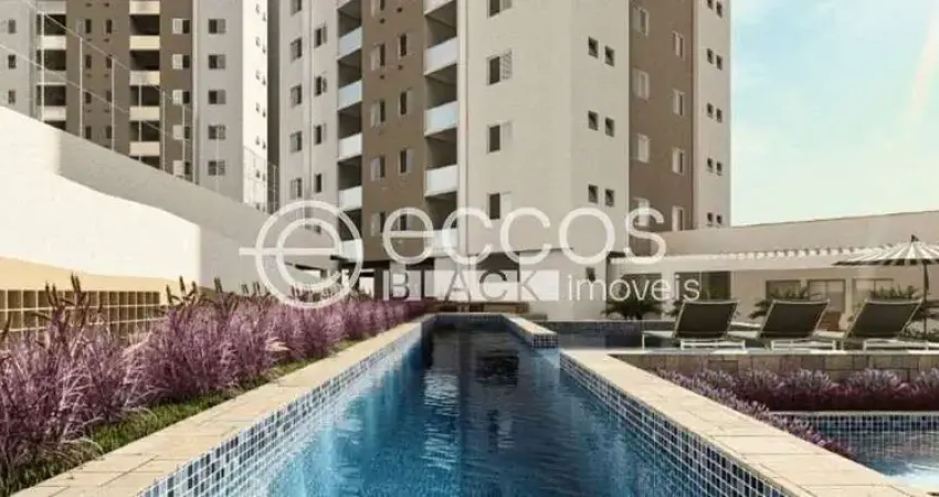 Apartamento à venda, 2 quartos, 1 suíte, 2 vagas, granja marileusa - uberlândia/mg