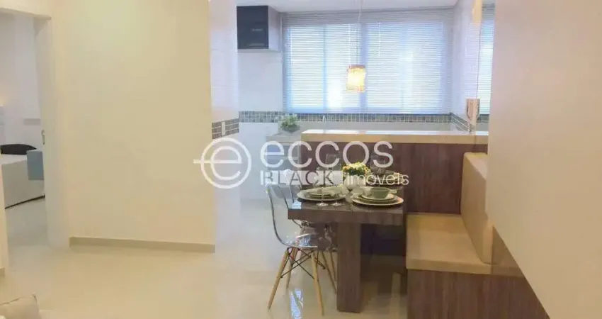 Apartamento à venda, 2 quartos, 1 suíte, 1 vaga, pampulha - uberlândia/mg