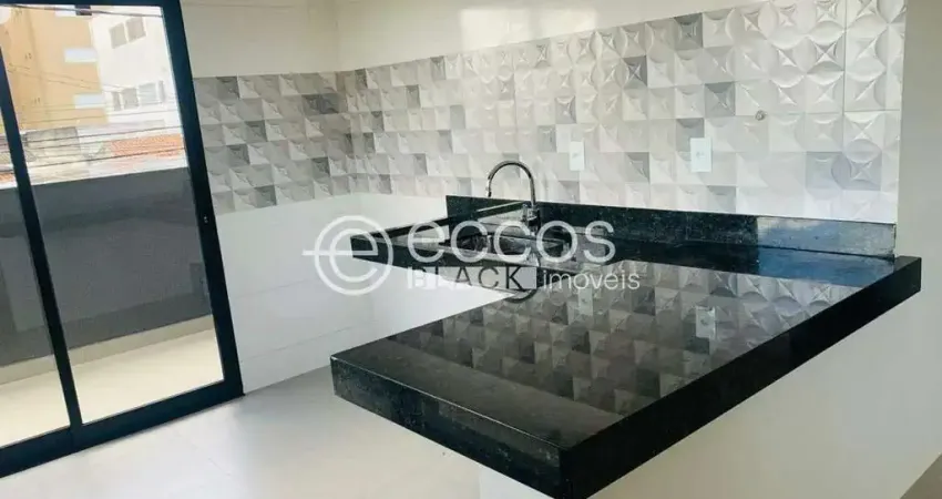 Apartamento à venda, 2 quartos, 1 suíte, 2 vagas, santa mônica - uberlândia/mg