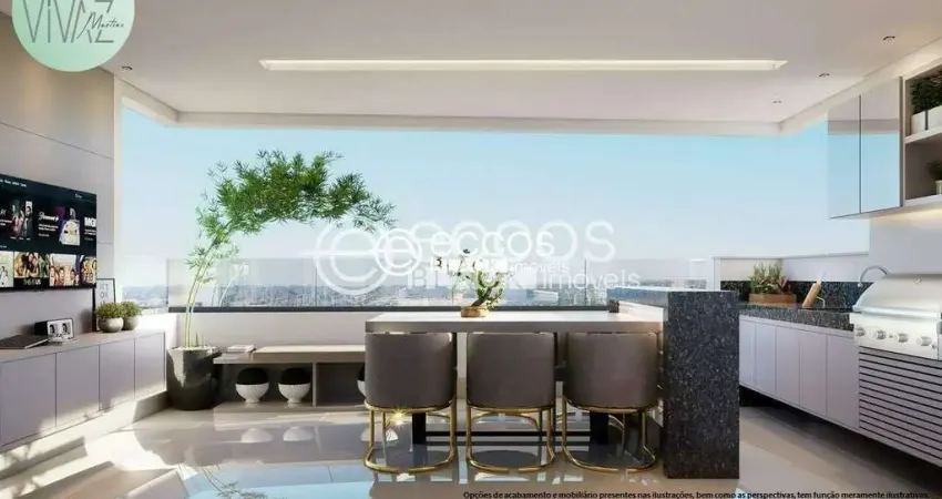 Apartamento à venda, 3 quartos, 3 suítes, 2 vagas, martins - uberlândia/mg