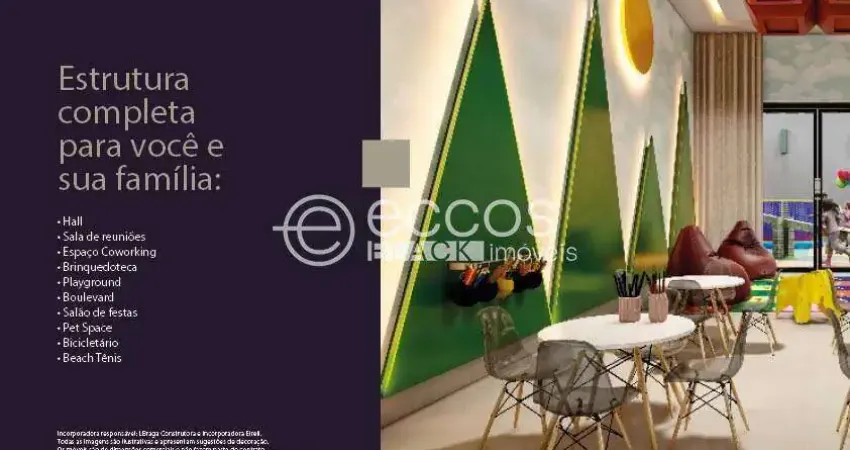 Apartamento à venda, 3 quartos, 3 suítes, 2 vagas, granja marileusa - uberlândia/mg