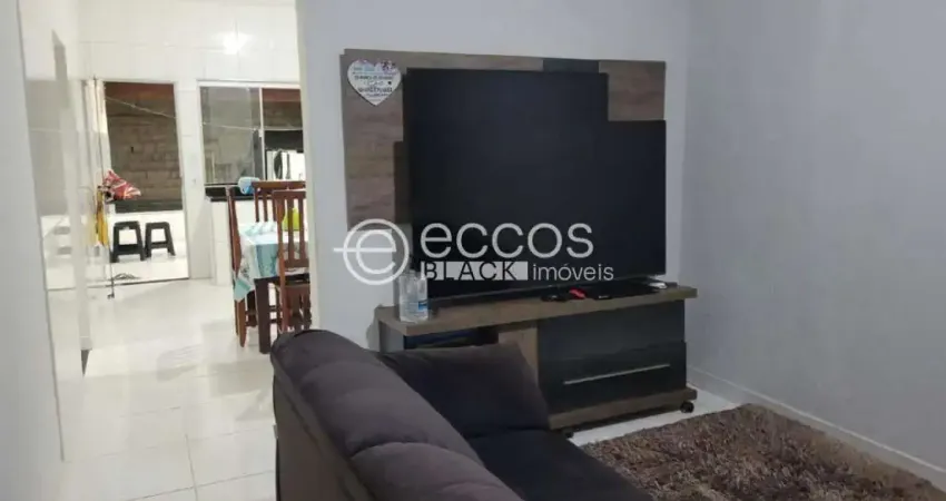 Casa à venda, 2 quartos, 1 suíte, 2 vagas, Jardim das Palmeiras - Uberlândia/MG