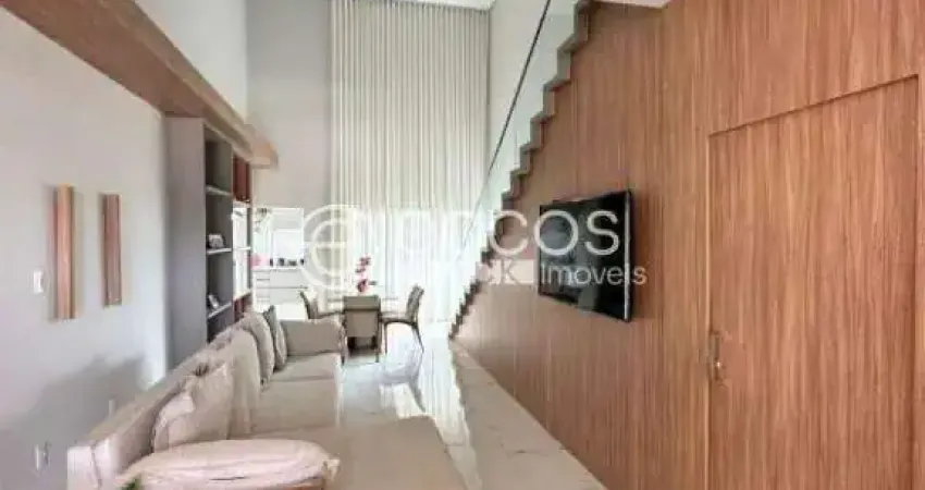 Casa em condomínio para aluguel, 3 quartos, 3 suítes, 4 vagas, Laranjeiras - Uberlândia/MG