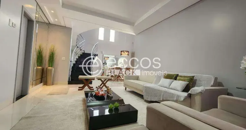 Casa à venda, 4 quartos, 4 suítes, 4 vagas, jardim karaíba - uberlândia/mg