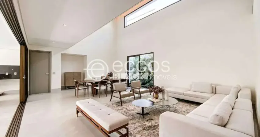 Casa em condomínio à venda, 5 quartos, 5 suítes, 4 vagas, nova uberlândia - uberlândia/mg