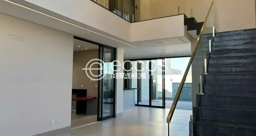 Casa em condomínio à venda, 3 quartos, 3 suítes, 4 vagas, laranjeiras - uberlândia/mg