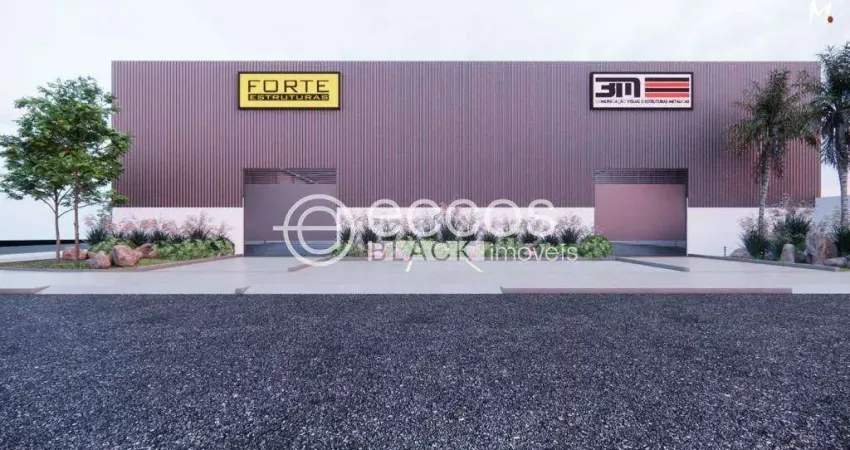 Galpão para aluguel, loteamento centro empresarial leste ii - uberlândia/mg