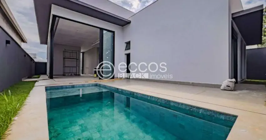 Casa em condomínio à venda, 3 quartos, 3 suítes, 4 vagas, Laranjeiras - Uberlândia/MG