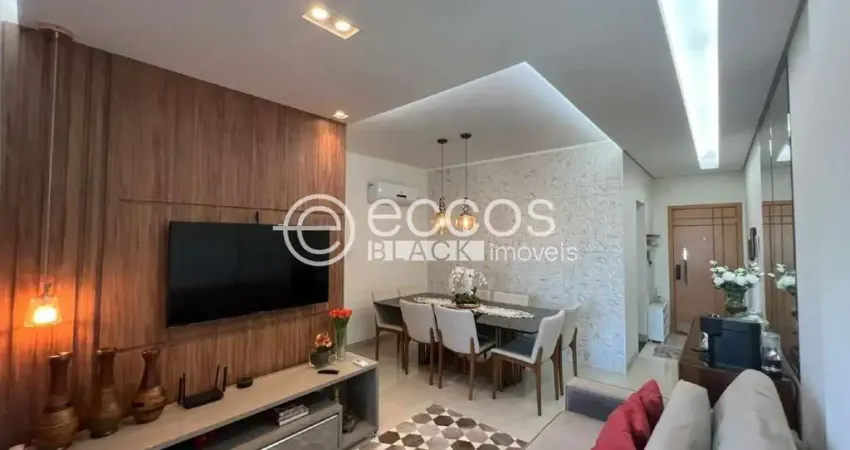 Apartamento à venda, 3 quartos, 1 suíte, 2 vagas, santa mônica - uberlândia/mg