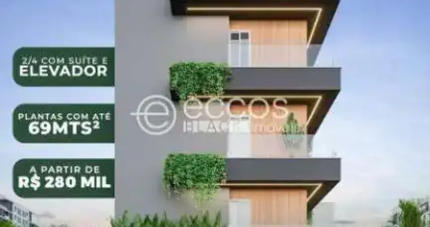 Apartamento à venda, 2 quartos, 1 suíte, Jaraguá - Uberlândia/MG