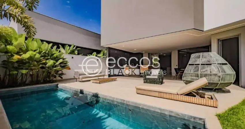 Casa em condomínio à venda, 5 quartos, 5 suítes, 3 vagas, jardim sul - uberlândia/mg