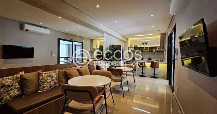 Apartamento à venda, 2 quartos, 1 suíte, 2 vagas, cazeca - uberlândia/mg