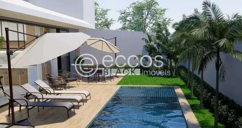 Casa em condomínio à venda, 4 quartos, 4 suítes, 2 vagas, granja marileusa - uberlândia/mg