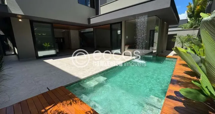 Casa em condomínio à venda, 5 quartos, 5 suítes, 4 vagas, jardim sul - uberlândia/mg