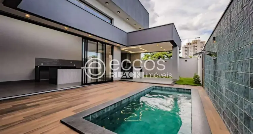 Casa em condomínio à venda, 3 quartos, 3 suítes, 2 vagas, laranjeiras - uberlândia/mg