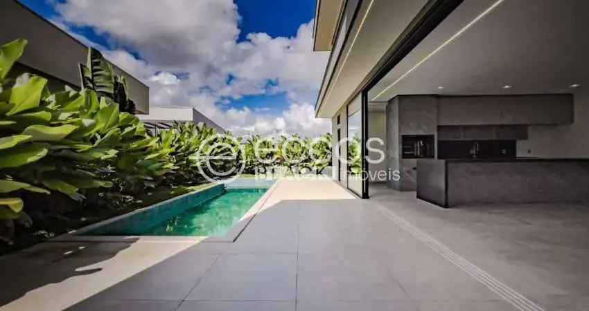 Casa em condomínio à venda, 5 quartos, 3 suítes, 4 vagas, jardim sul - uberlândia/mg