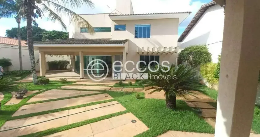 Casa para aluguel, 4 quartos, 4 suítes, 4 vagas, jardim karaíba - uberlândia/mg