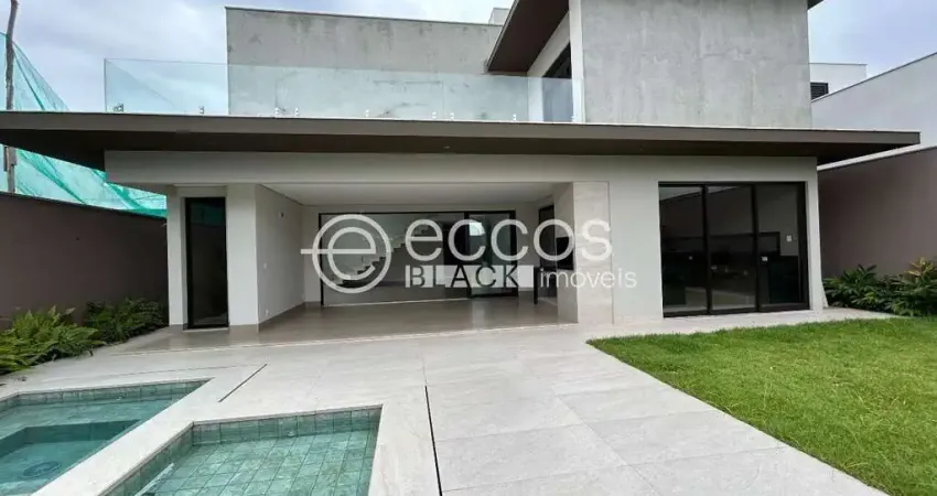 Casa em condomínio à venda, 4 quartos, 4 suítes, 3 vagas, nova uberlândia - uberlândia/mg