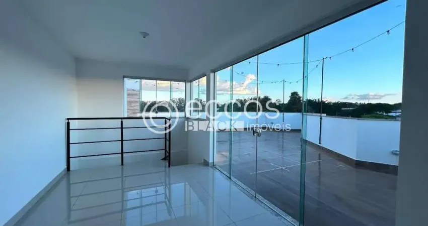 Cobertura à venda, 3 quartos, 1 suíte, 2 vagas, chácaras tubalina e quartel - uberlândia/mg