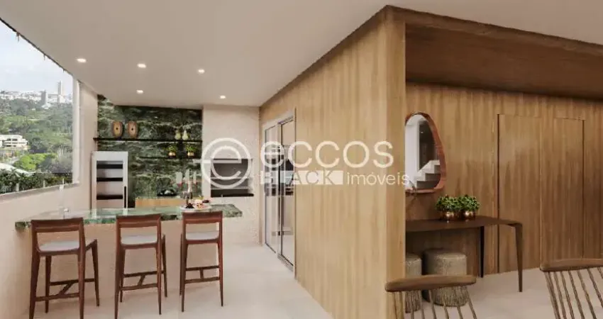 Cobertura à venda, 4 quartos, 4 suítes, 7 vagas, cidade jardim - uberlândia/mg