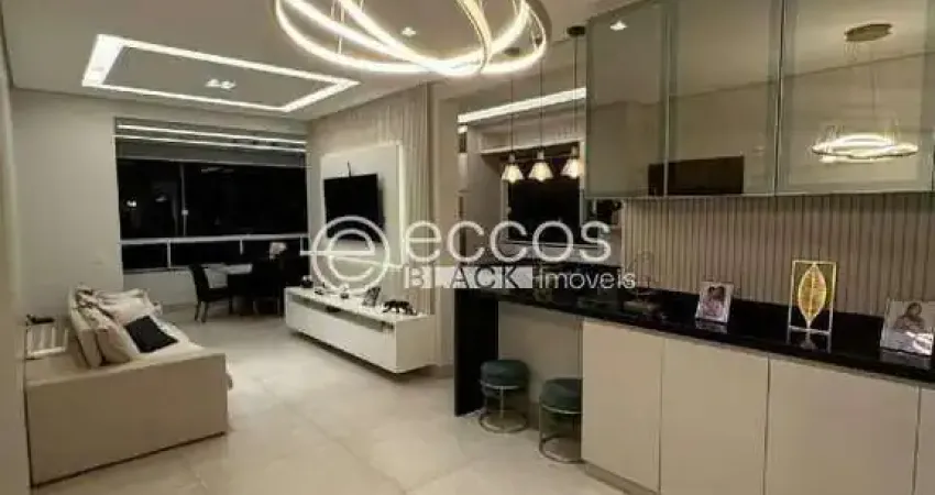 Apartamento para aluguel, 3 quartos, 3 suítes, 3 vagas, jardim botânico - uberlândia/mg