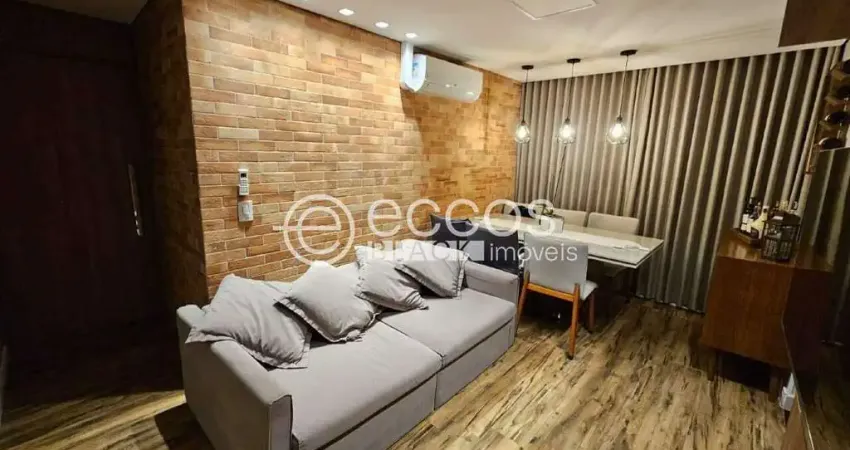 Apartamento à venda, 2 quartos, 1 suíte, 2 vagas, bosque dos buritis - uberlândia/mg