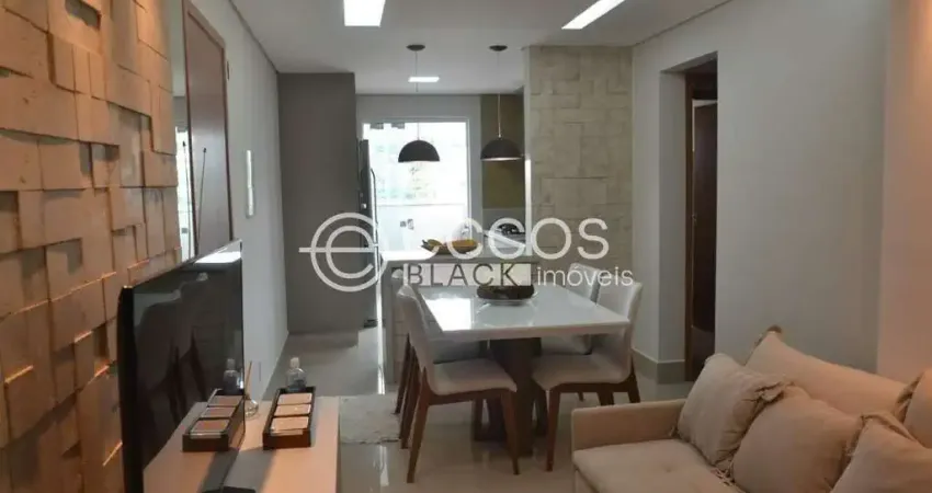 Apartamento para aluguel, 2 quartos, 2 suítes, 1 vaga, jaraguá - uberlândia/mg