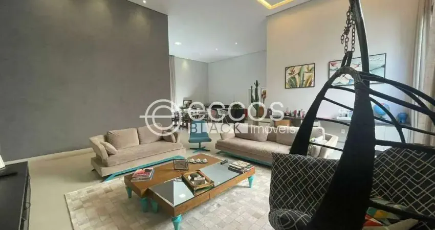 Casa em condomínio à venda, 3 quartos, 3 suítes, 2 vagas, jardim sul - uberlândia/mg