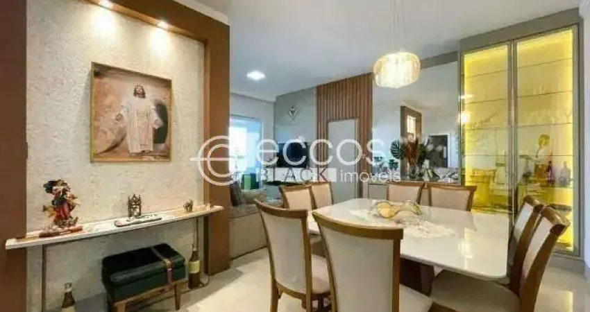 Apartamento à venda, 3 quartos, 1 suíte, 2 vagas, jardim finotti - uberlândia/mg