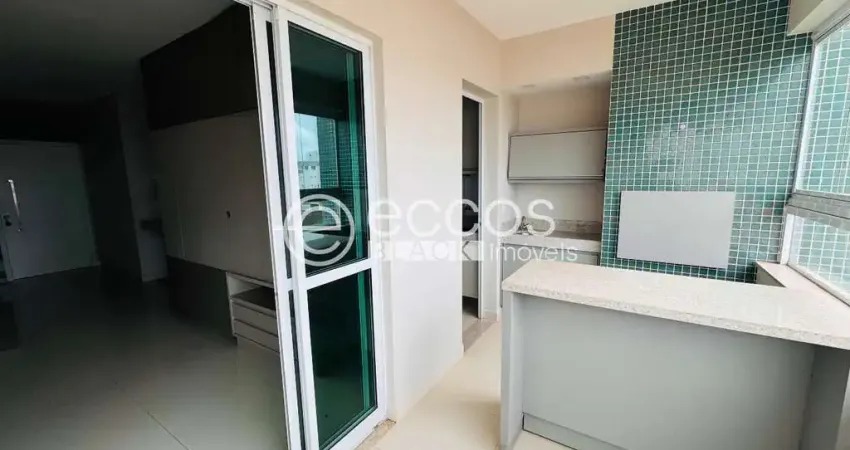 Apartamento para aluguel, 2 quartos, 1 suíte, 2 vagas, santa mônica - uberlândia/mg