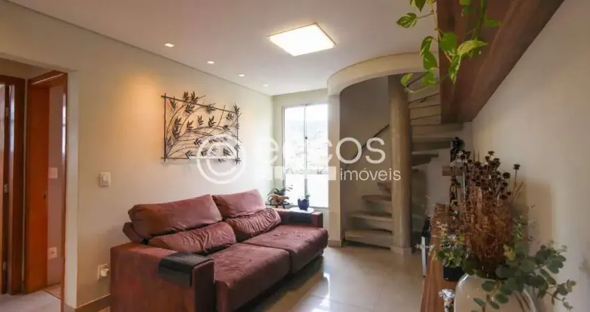 Cobertura à venda, 2 quartos, 3 vagas, são lucas - belo horizonte/mg