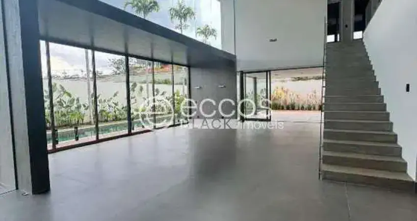 Casa em condomínio à venda, 4 quartos, 4 suítes, 2 vagas, gávea - uberlândia/mg