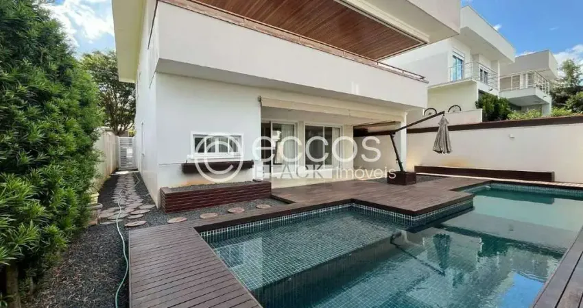 Casa em condomínio à venda, 3 quartos, 3 suítes, 3 vagas, nova uberlândia - uberlândia/mg
