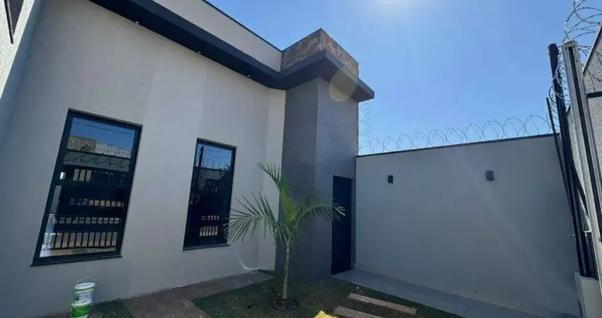 Casa à venda, 3 quartos, 1 suíte, 2 vagas, Novo Mundo - Uberlândia/MG
