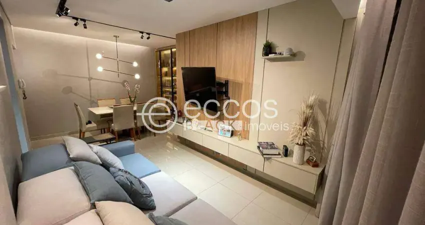 Apartamento à venda, 2 quartos, 1 suíte, 1 vaga, santa mônica - uberlândia/mg