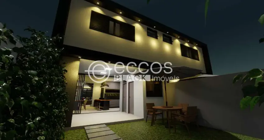 Casa à venda, 3 quartos, 3 suítes, 4 vagas, cidade jardim - uberlândia/mg