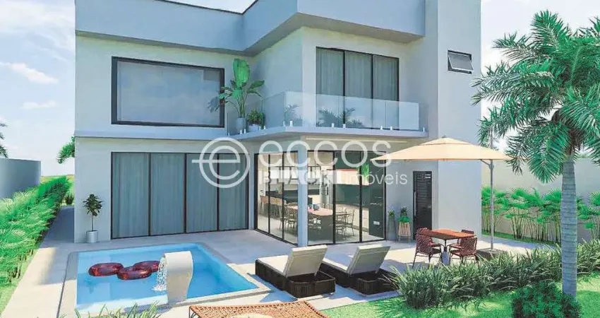 Casa em condomínio à venda, 4 quartos, 4 suítes, granja marileusa - uberlândia/mg