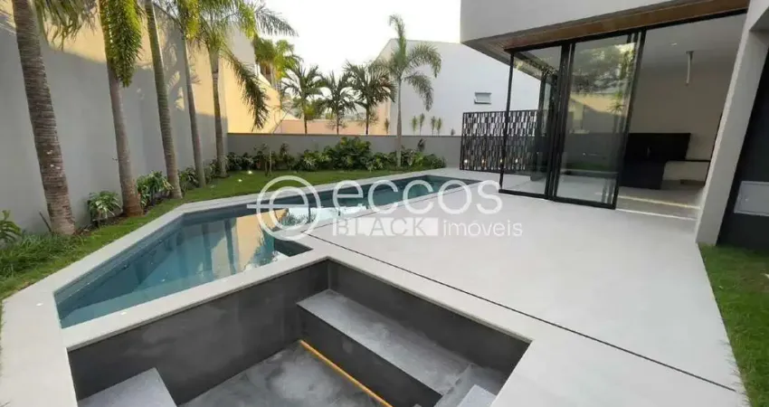 Casa em condomínio à venda, 5 quartos, 5 suítes, 9 vagas, gávea - uberlândia/mg