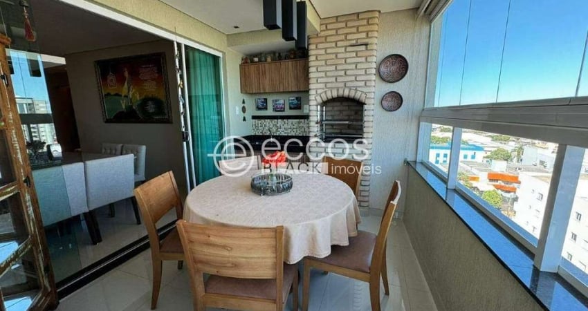 Apartamento à venda, 3 quartos, 1 suíte, 2 vagas, Santa Mônica - Uberlândia/MG